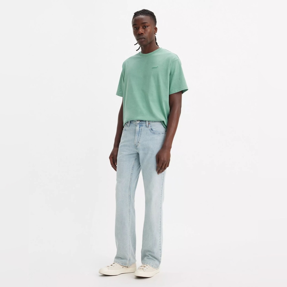 Levi's 527  Men's Slim bootcut Light Wash Blue Jeans